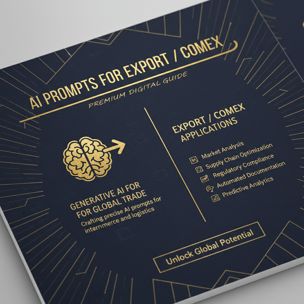 50 Prompts IA para COMEX — Método RTCFR - Goltia Comunidad Digital